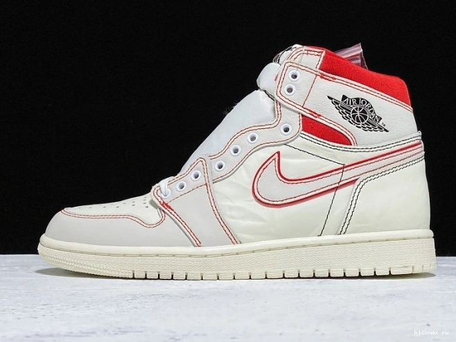 Rep MAX 555088-160 Red High Gym OG Retro 1 Air 